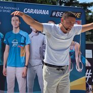 David Popovici, prezent la lansarea caravanei BeActive 2026/Foto: Bogdan Fechită (GSP.ro)