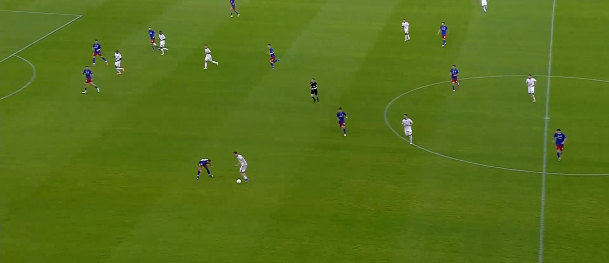 Gol din rabona în Steaua - Sepsi