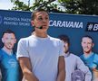 David Popovici, prezent la lansarea caravanei BeActive 2026/Foto: Bogdan Fechită (GSP.ro)