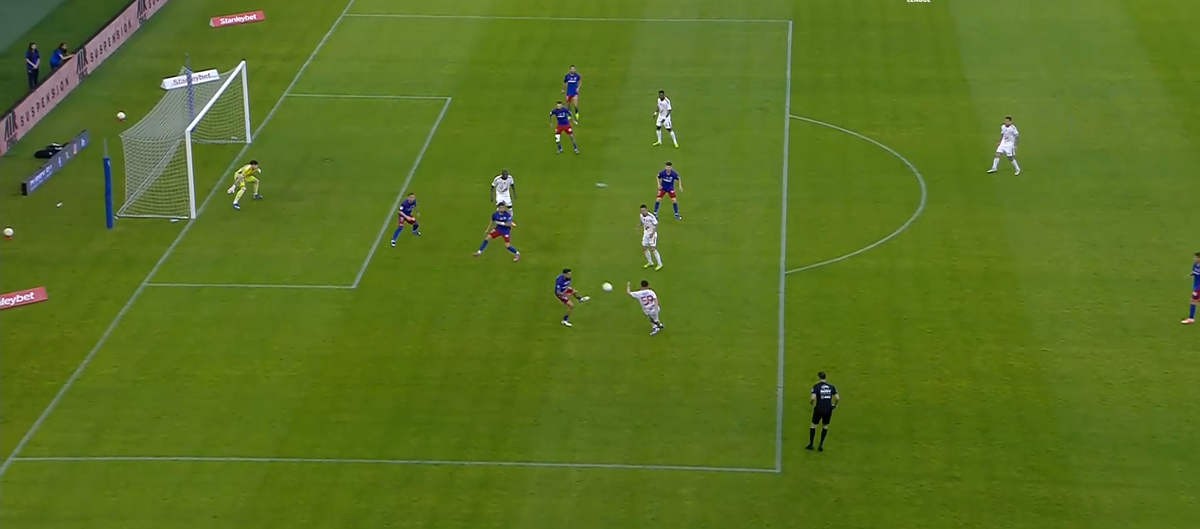 GOLUL ANULUI în Steaua - Sepsi » O „rabona” cum nu se vede nici în Liga Campionilor în ziua aniversării de la Sevilla!