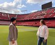 Soția și fiica lui Helmuth Duckadam, la Sevilla în ziua în care s-au împlinit 40 de ani de la finala istorică // FOTO: Facebook