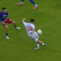 Gol din rabona în Steaua - Sepsi // Captură foto: Digi Sport 1