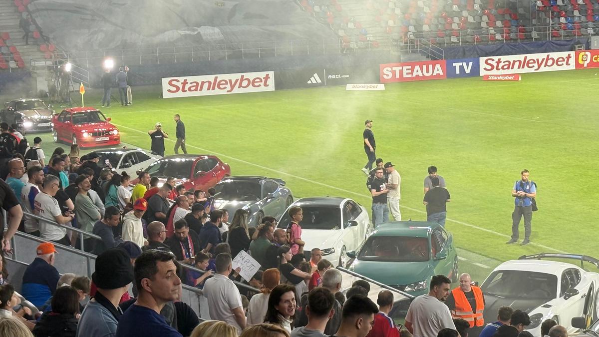 Sărbătoare la 40 de ani de la finala de la Sevilla » Expoziție auto, show cu lasere, scenografie 3D și atmosferă senzațională