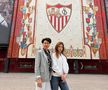 Soția și fiica lui Helmuth Duckadam, la Sevilla în ziua în care s-au împlinit 40 de ani de la finala istorică // FOTO: Facebook