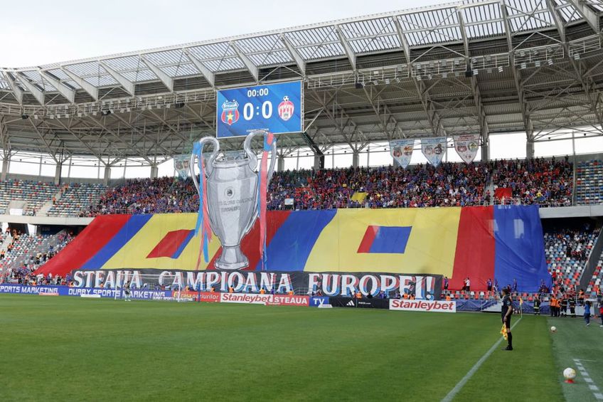 Steaua - Sepsi, scenografie la 40 de ani de la Sevilla // foto: Cristi Preda (GSP)