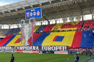 Sărbătoare în Ghencea, la Steaua - Sepsi » Scenografie specială a Peluzei Sud