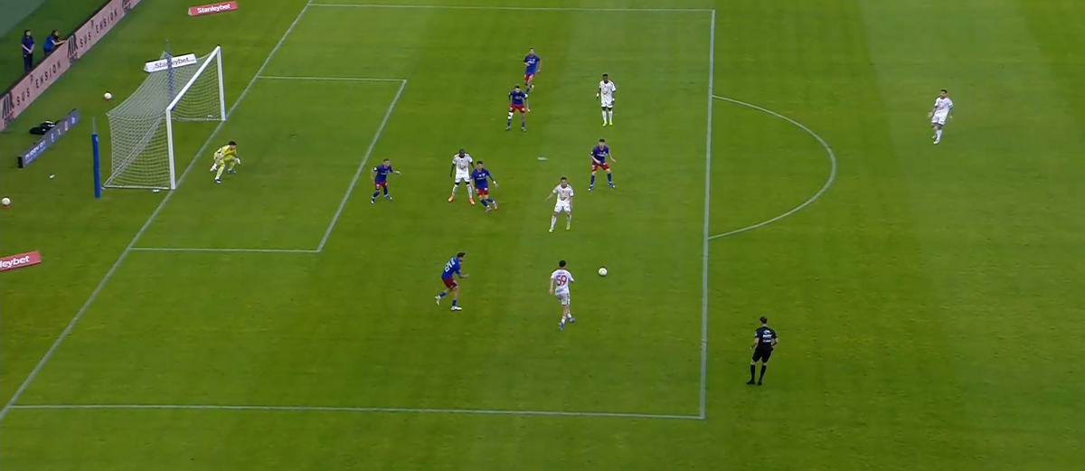 GOLUL ANULUI în Steaua - Sepsi » O „rabona” cum nu se vede nici în Liga Campionilor în ziua aniversării de la Sevilla!
