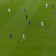 Gol din rabona în Steaua - Sepsi // Captură foto: Digi Sport 1