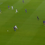 Gol din rabona în Steaua - Sepsi // Captură foto: Digi Sport 1