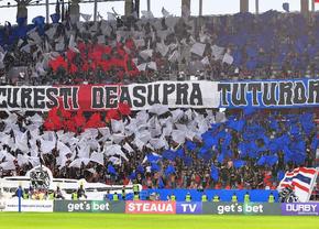Câți fani au răspuns apelului Peluzei Sud în zi aniversară » Numărul total de bilete vândute la Steaua - Sepsi