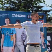 David Popovici, prezent la lansarea caravanei BeActive 2026/Foto: Bogdan Fechită (GSP.ro)