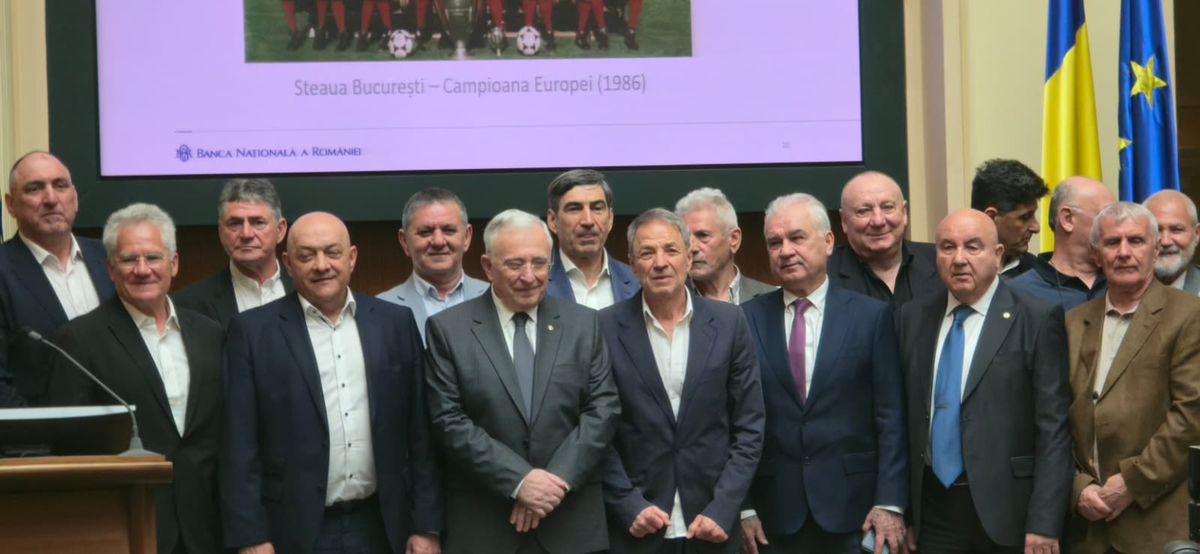 „«Steau» București, apoi Steaua «Budapest». După finală, întreaga lume a reținut numele campioanei” » Eroilor de la Sevilla le-au fost înmânate monede aniversare