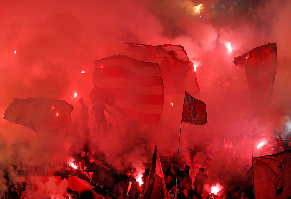 FOTO Derbyul anti-pandemie: 30.000 de fani vor fi la Belgrad la Partizan - Steaua Roșie!