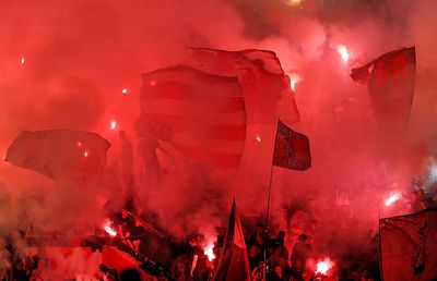 FOTO Derbyul anti-pandemie: 30.000 de fani vor fi la Belgrad la Partizan - Steaua Roșie!