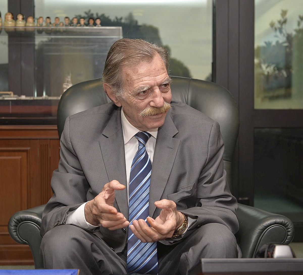 STEAUA la 73 de ani. Interviu-eveniment cu Iorgos Vardinoianis, milionarul grec prieten cu familia Ceaușescu care l-a făcut pe Iordănescu să joace în finala Cupei Campionilor și era obsedat de Hagi: „Aveam actele pe masă”