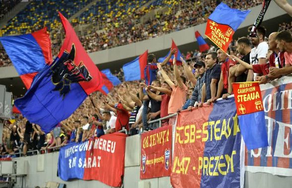 FOTO Ce au făcut fanii din Peluza Roș-Albastră de ziua Stelei: „Nu lăsăm pe nimeni să șteargă asta”