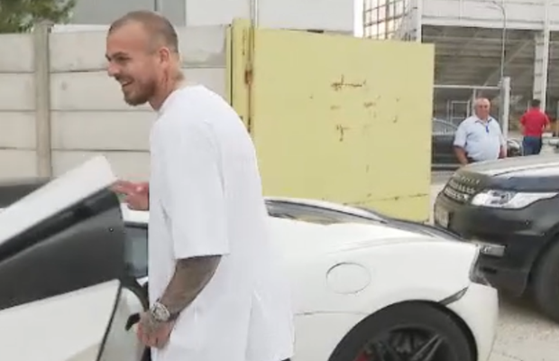 Show la Astra Giurgiu: Gabi Tamaș a început să țipe la Denis Alibec în timpul unui interviu: „Gata, hai că plec!”