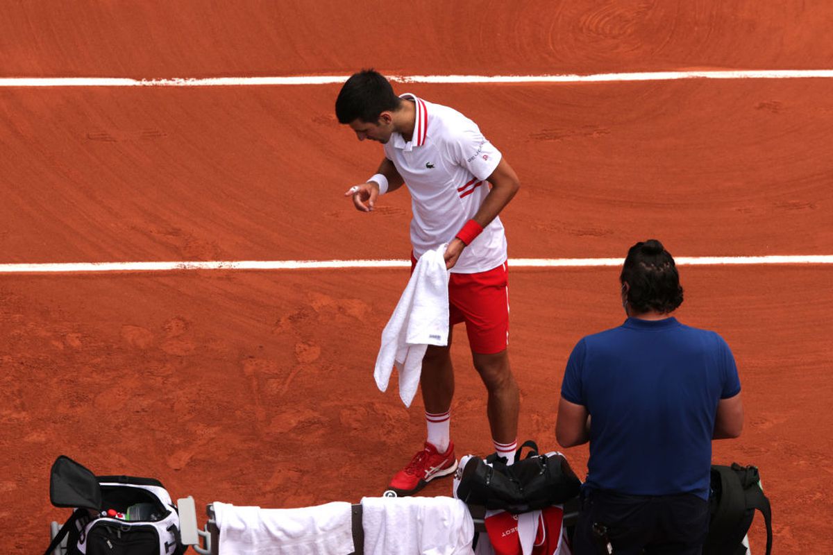 Novak Djokovic - Lorenzo Musetti, Roland Garros 2021