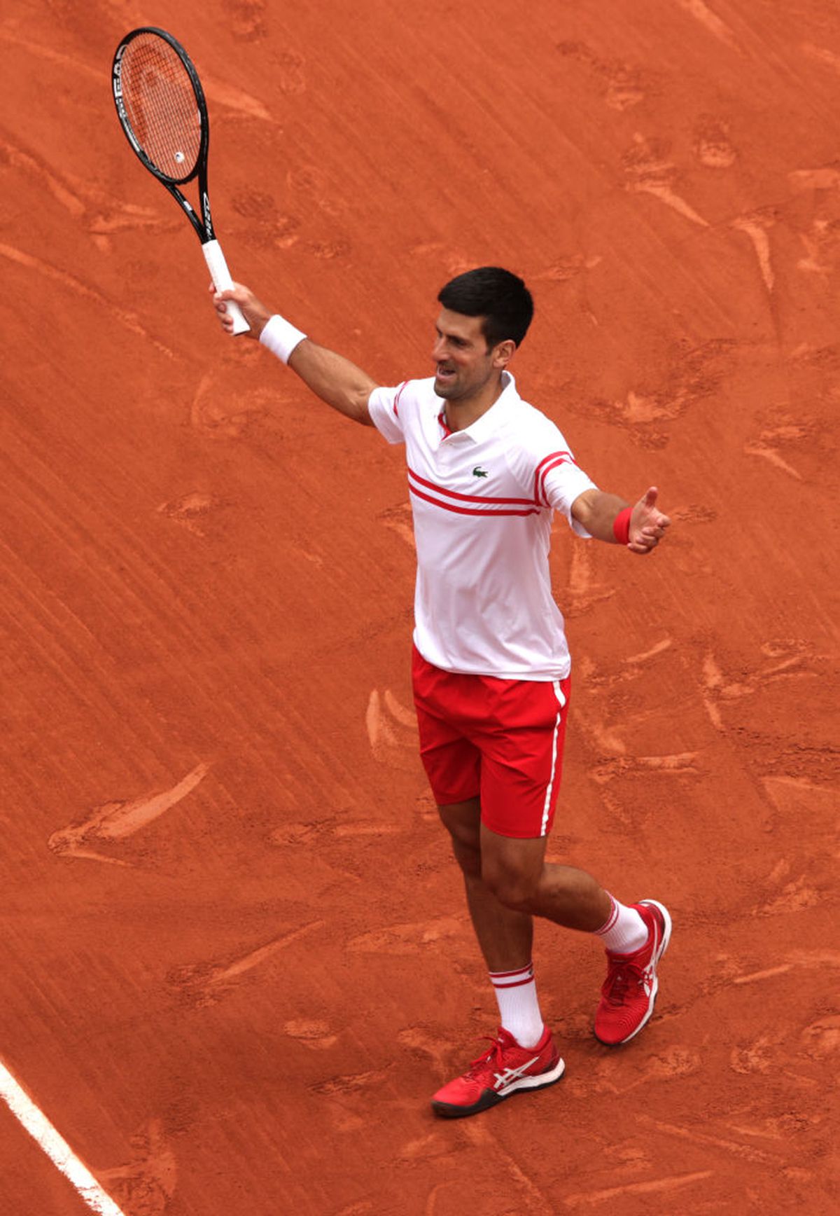 Novak Djokovic - Lorenzo Musetti, Roland Garros 2021
