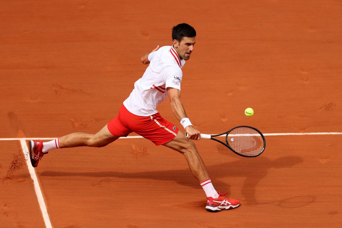 Novak Djokovic - Lorenzo Musetti, Roland Garros 2021