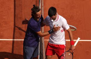Djokovic a fost condus cu 2-0 la seturi în „optimile” Roland Garros, apoi a mai cedat un singur game » Adversarul s-a retras în decisiv
