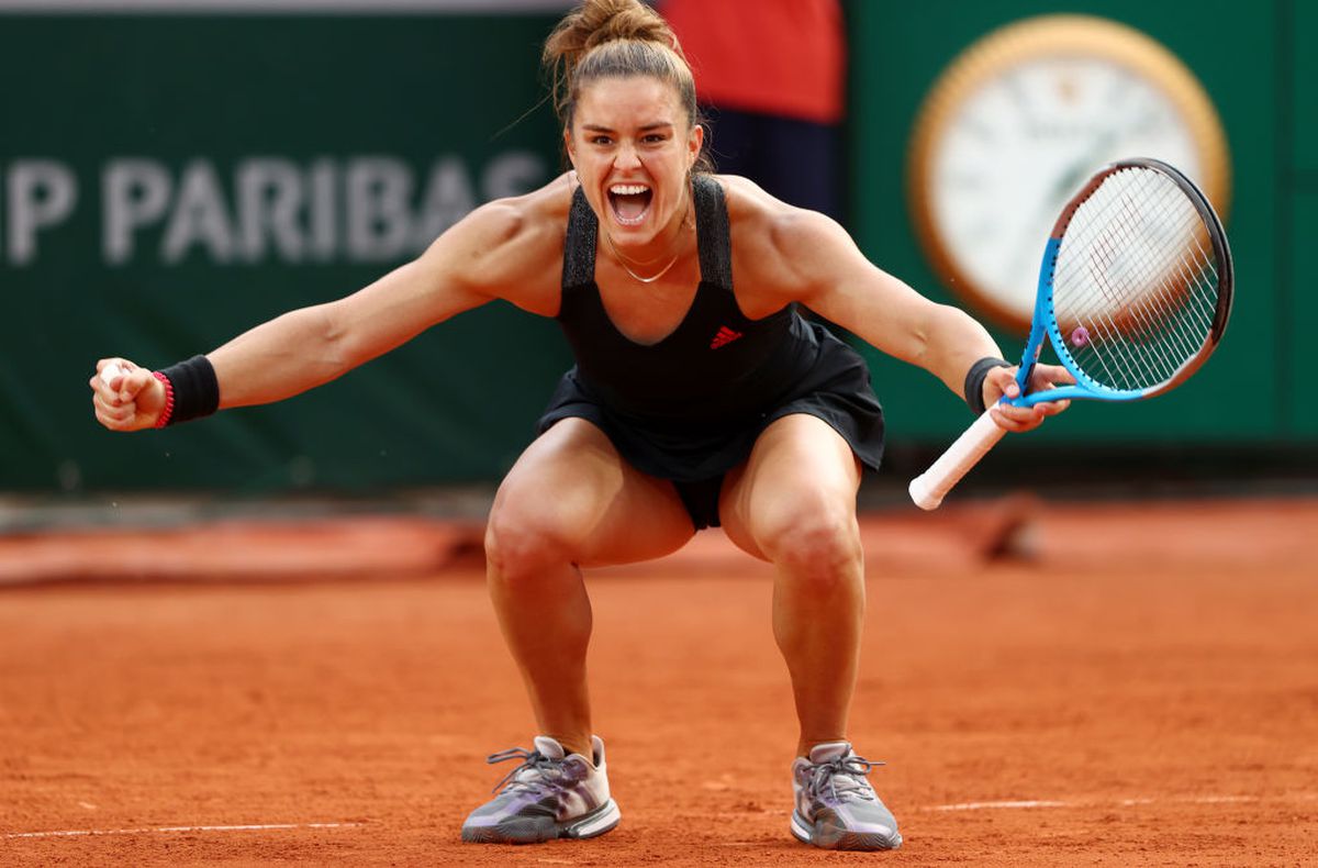 Maria Sakkari - Sofia Kenin, Roland Garros 2021 / FOTO: GettyImages