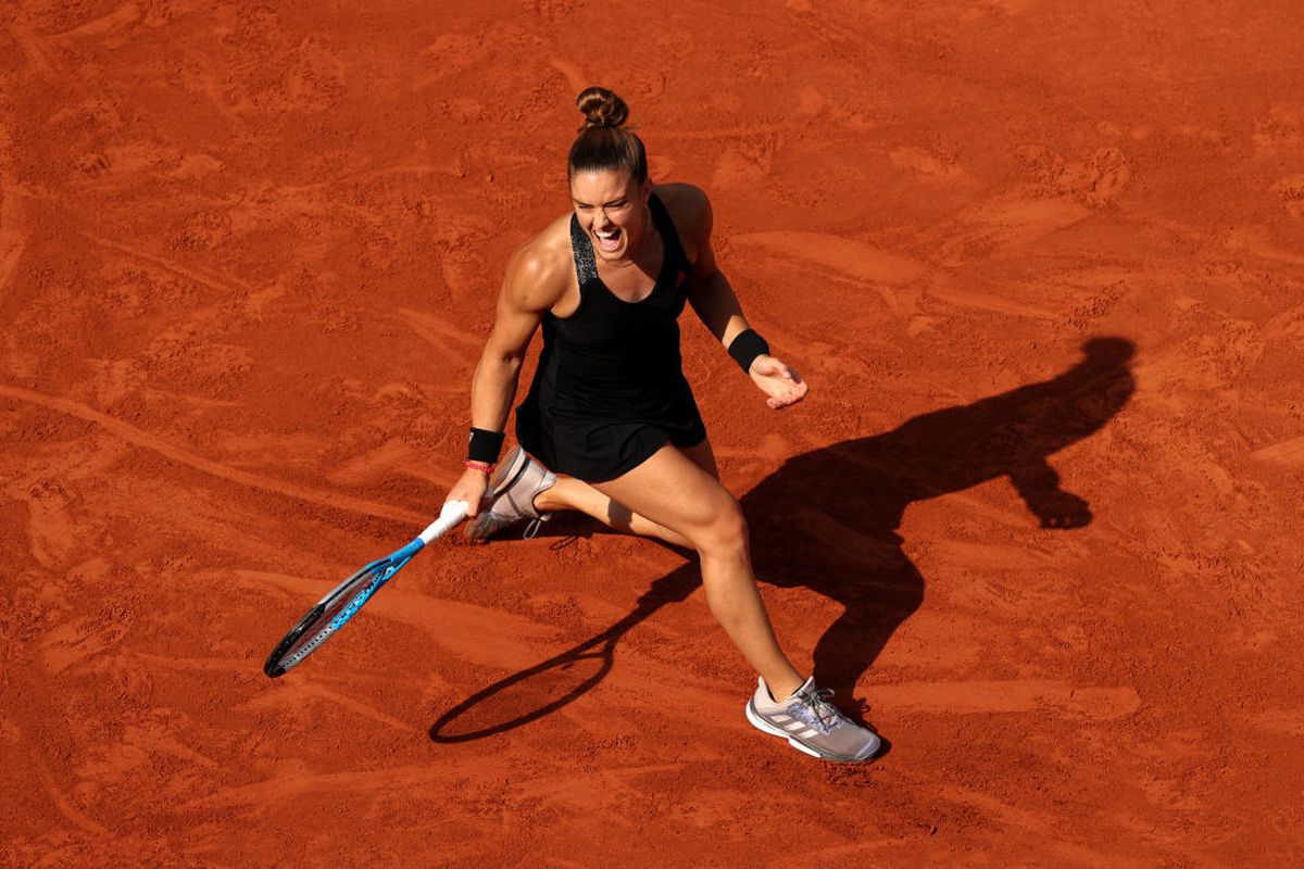 Maria Sakkari - Sofia Kenin, Roland Garros 2021 / FOTO: GettyImages