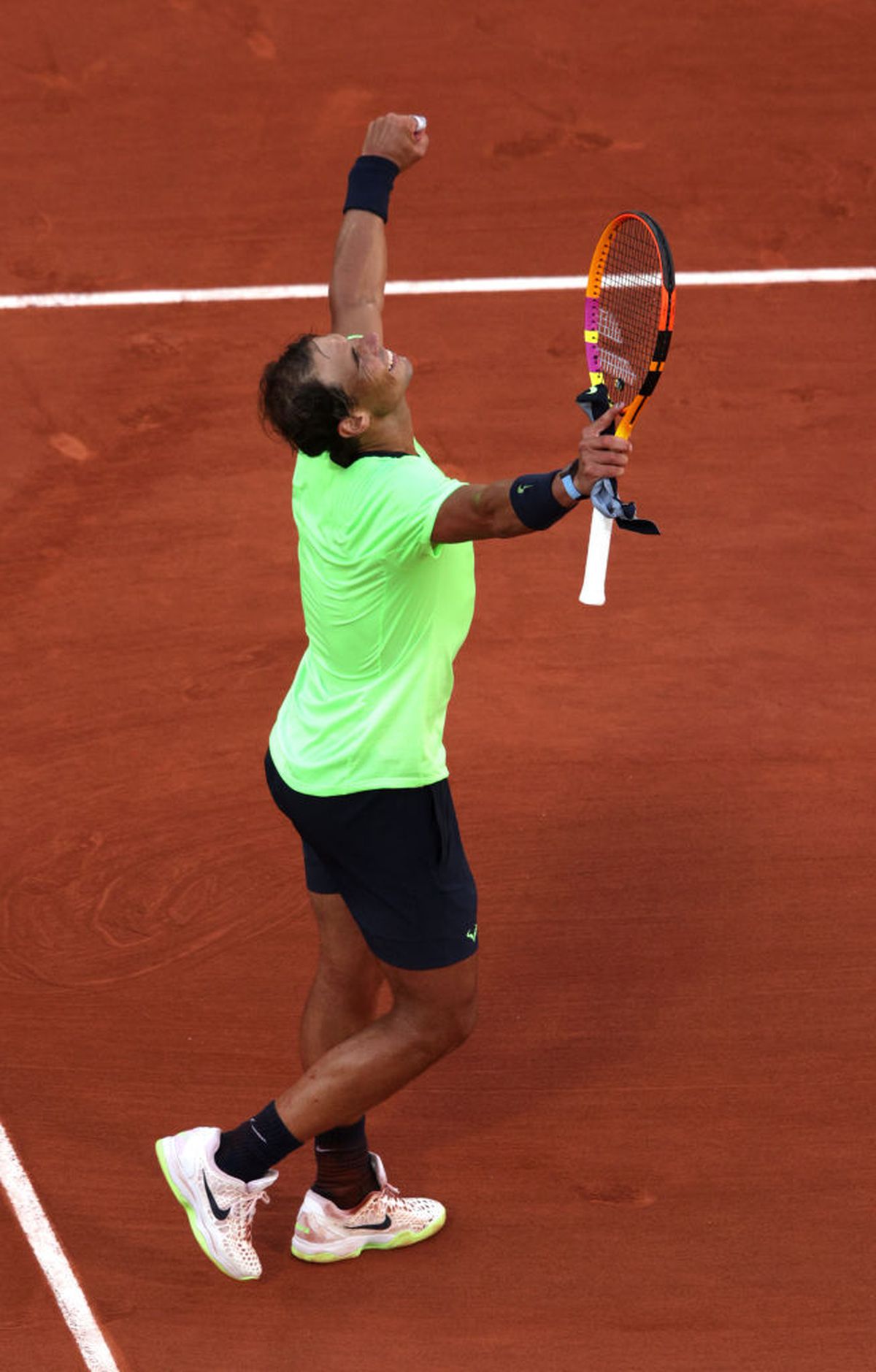 Rafael Nadal - Jannik Sinner, Roland Garros 2021 / FOTO: GettyImages