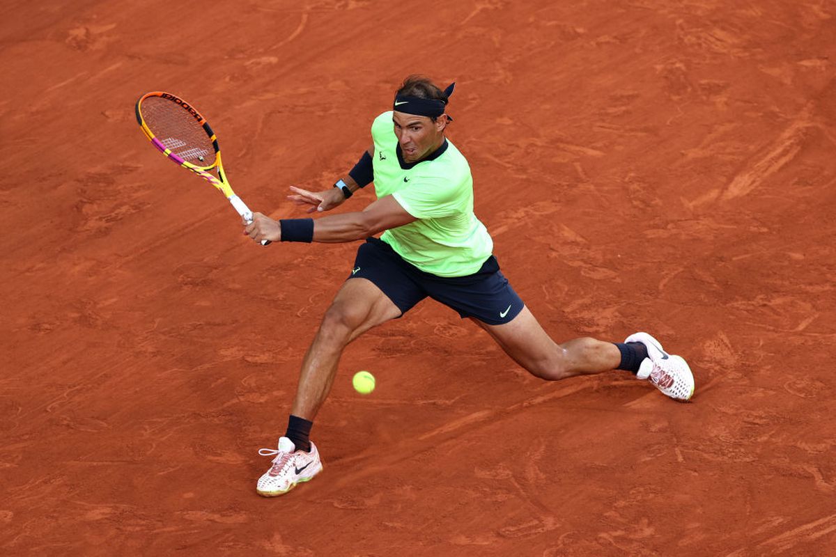 Rafael Nadal - Jannik Sinner, Roland Garros 2021 / FOTO: GettyImages