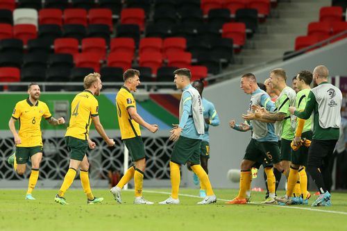 Australia a învins Emiratele Unite Arabe, scor 2-1 și s-a calificat în finala barajului pentru Campionatul Mondial
Foto: Gettyimages