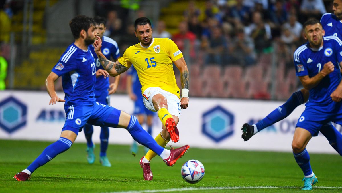 „Tricolorii”, victimele scandărilor rasiste pe arena din Zenica » Arbitrul a amenințat că va opri meciul!