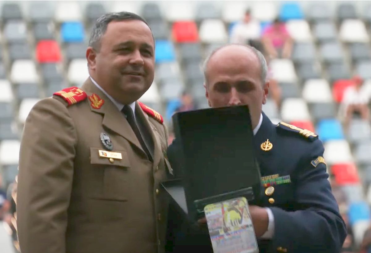 Talpan a spart trofeul în Ghencea, la aniversarea CSA Steaua / FOTO: Capturi @Steaua TV