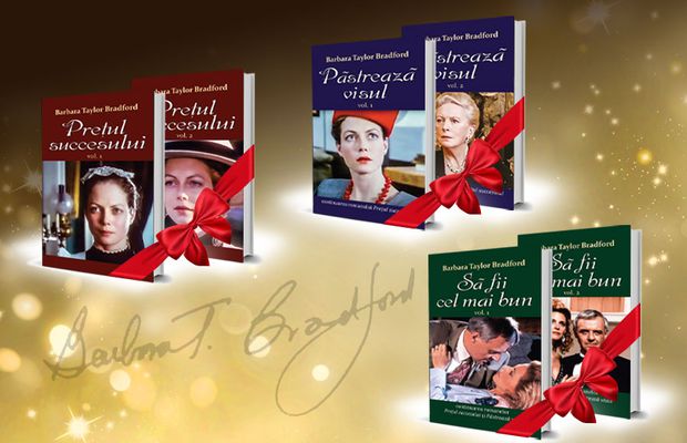 Seria de autor Barbara Taylor Bradford – o lectură perfectă pentru vacanță