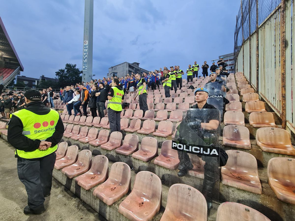 Ultrașii au uitat eșecul de la Podgorica » Susținere importantă pentru „tricolori”
