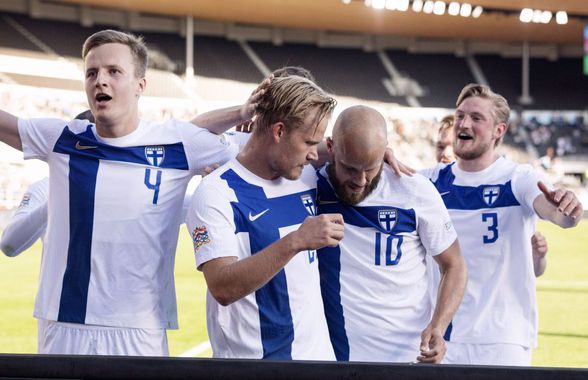Finlanda învinge Muntenegru cu 2-0 și trece pe primul loc în grupa României » Germania și Anglia, egal în derby-ul serii