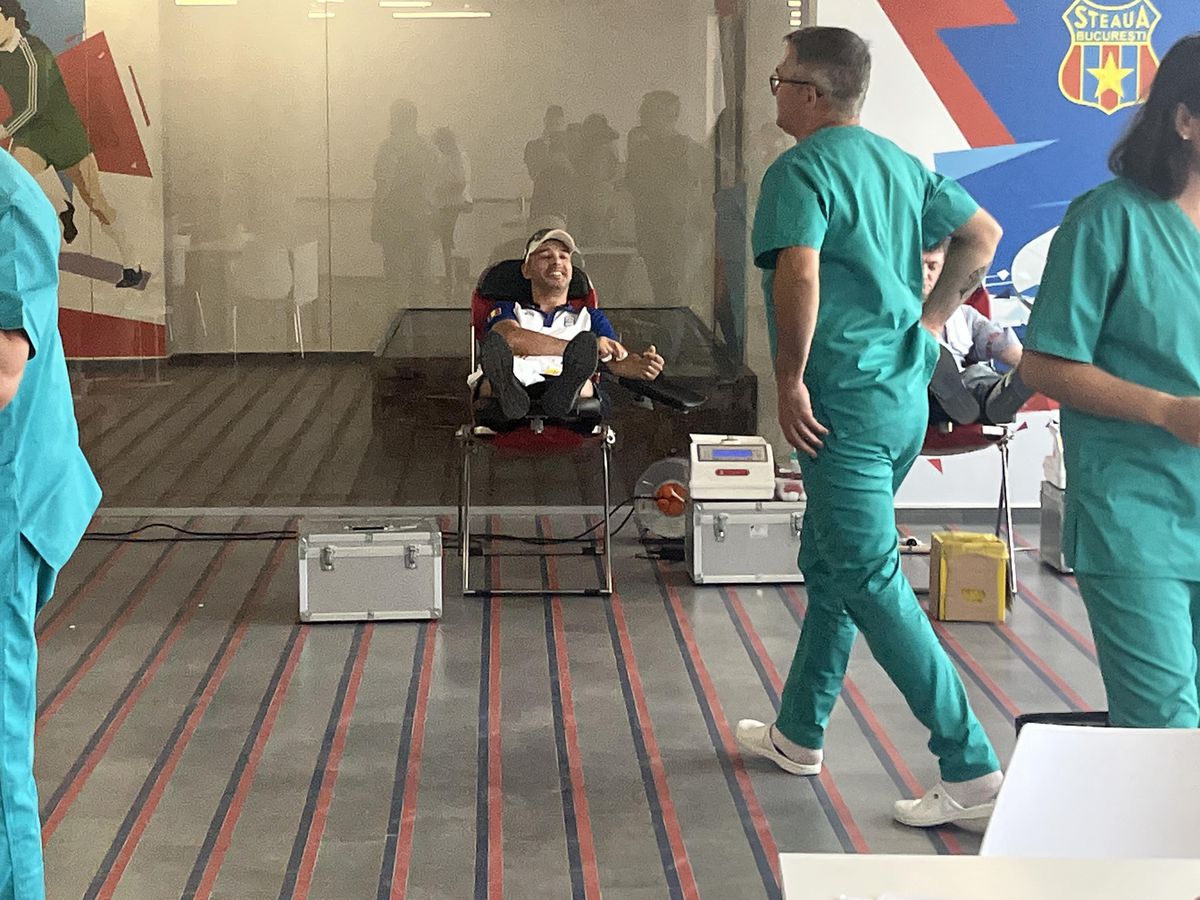 Suporterii Stelei au donat sânge de ziua clubului