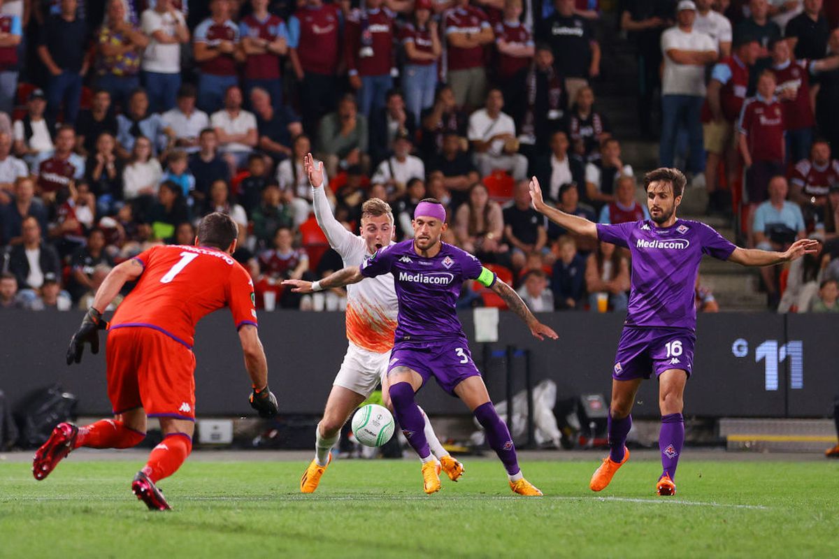 Fiorentina - West Ham 1-2 în finala UEFA Conference League