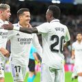 Lucas Vazquez, în centru, sărbătorind un gol marcat de Real Madrid / Foto: Guliver/Gettyimages