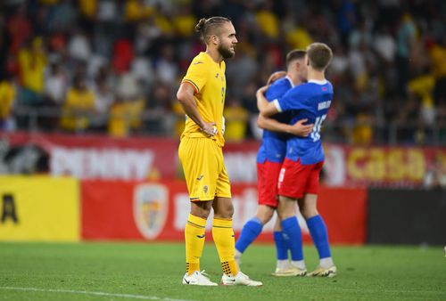 George Pușcaș, după România - Liechtenstein 0-0/ foto: Raed Krishan (GSP)