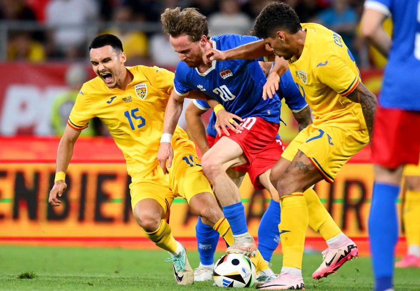 România - Liechtenstein a fost 0-0 la pauză / FOTO: Raed Krishan