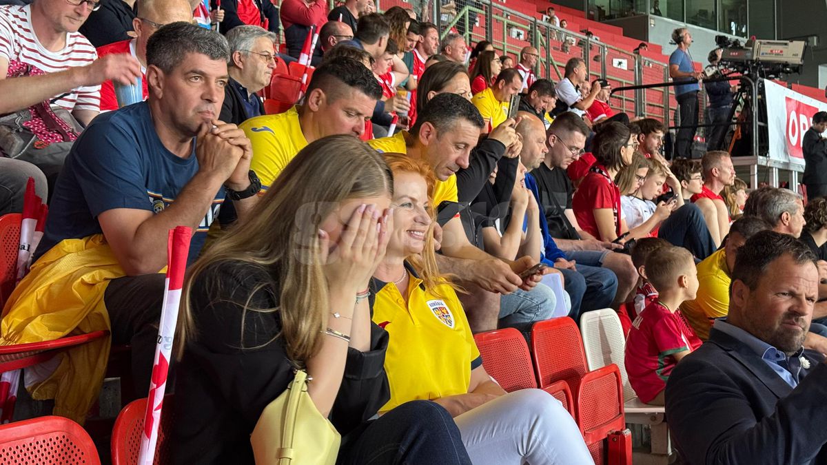 Antonia a „zburat” la Viena pentru a-l vedea pe Daniel Bîrligea în Austria - România: „Sunt atât de bucuroasă că sunt aici!”