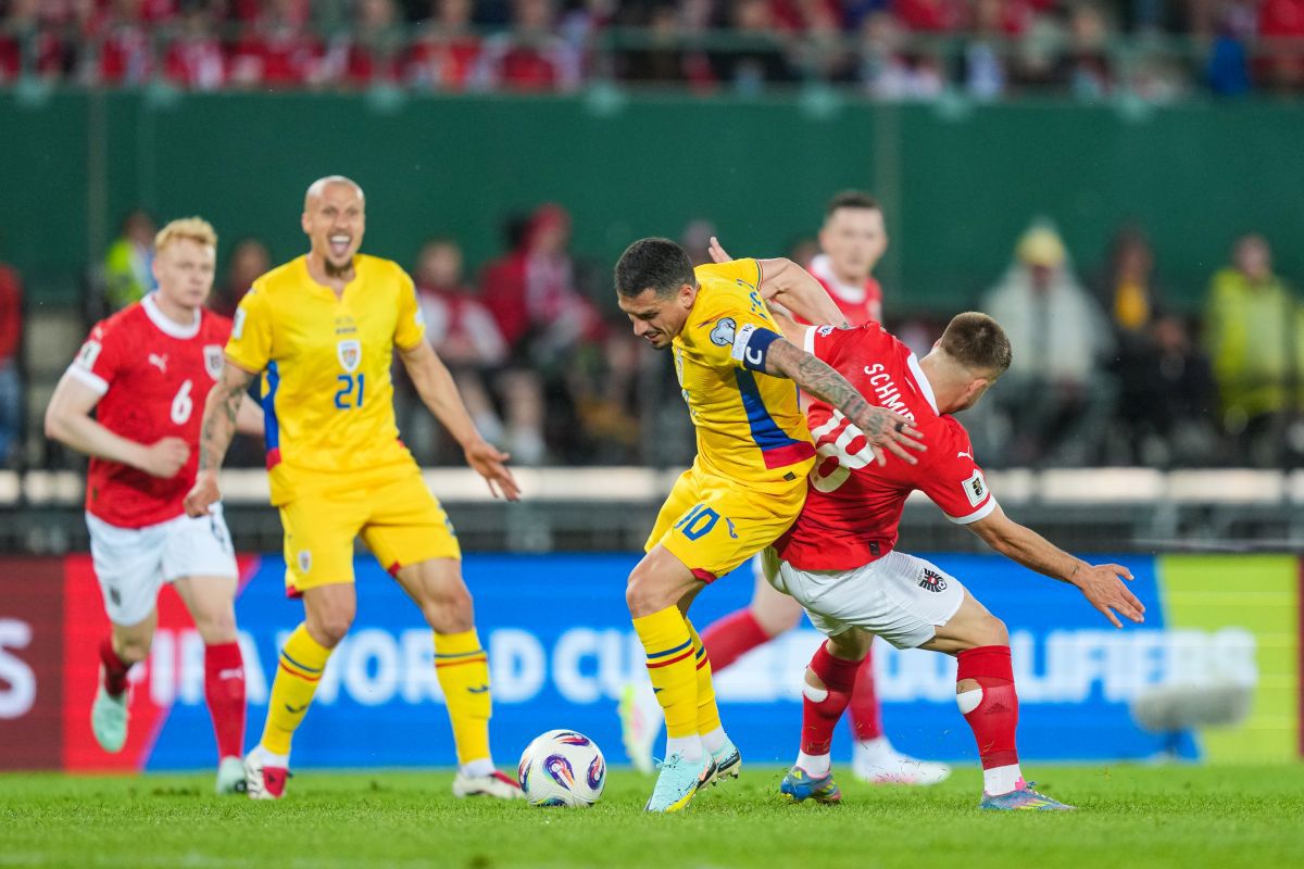 România marchează la ultima fază, însă pierde cu Austria » Campionatul Mondial este tot mai departe