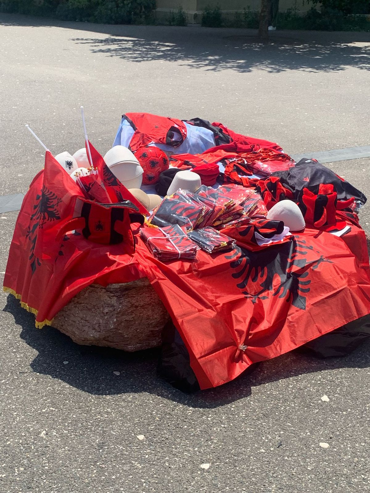 Imagini înainte de Albania - Serbia, meci cu risc maxim în preliminariile Campionatului Mondial din 2026