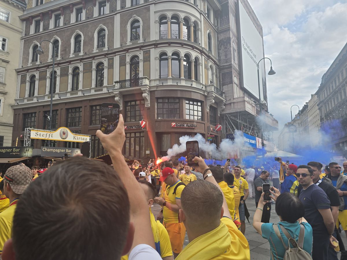Imagini SENZAȚIONALE de la Viena: show pirotehnic. Foto:  Andrei Crăiţoiu & Cezar Titor (GSP)