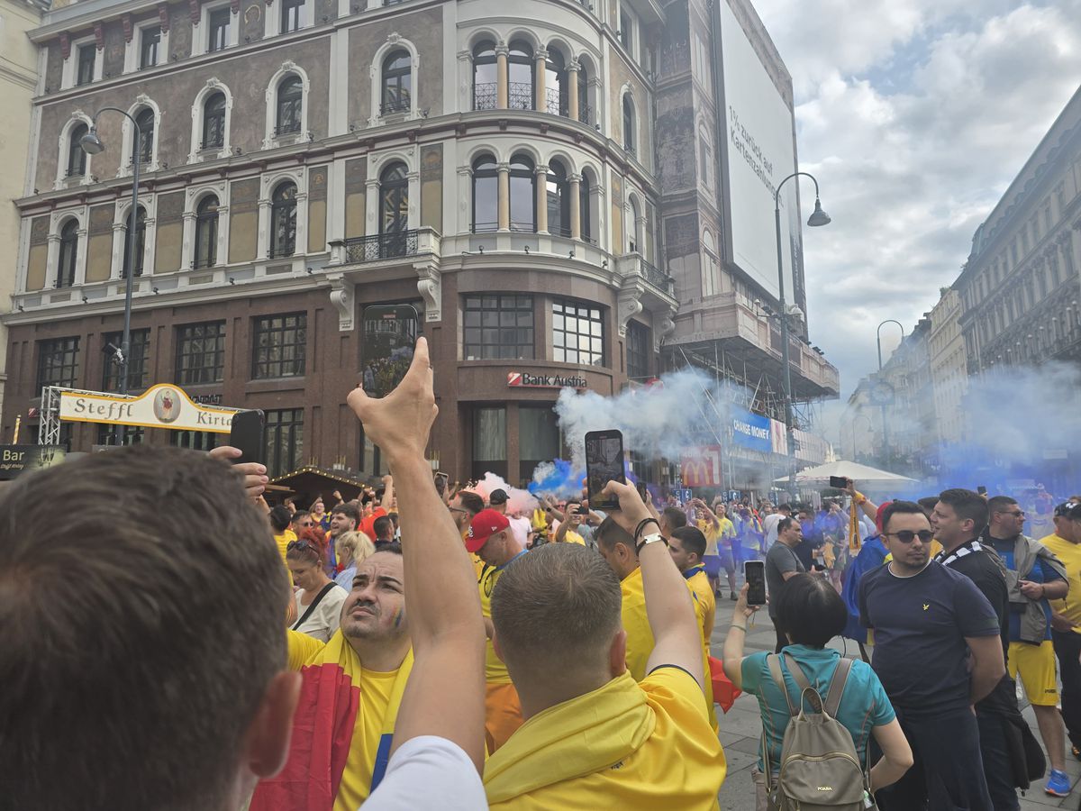 Imagini SENZAȚIONALE de la Viena: show pirotehnic. Foto:  Andrei Crăiţoiu & Cezar Titor (GSP)