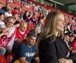 Antonia Salanță, iubita lui Daniel Bîrligea, a fost prezentă în tribunele stadionului „Ernst-Happel” la Austria - România. FOTO: Andrei Crăițoiu (GSP.RO)