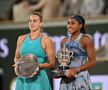 Au curs lacrimi la premiere, după finala Roland Garros! Ce au transmis campioana Gauff și finalista Sabalenka