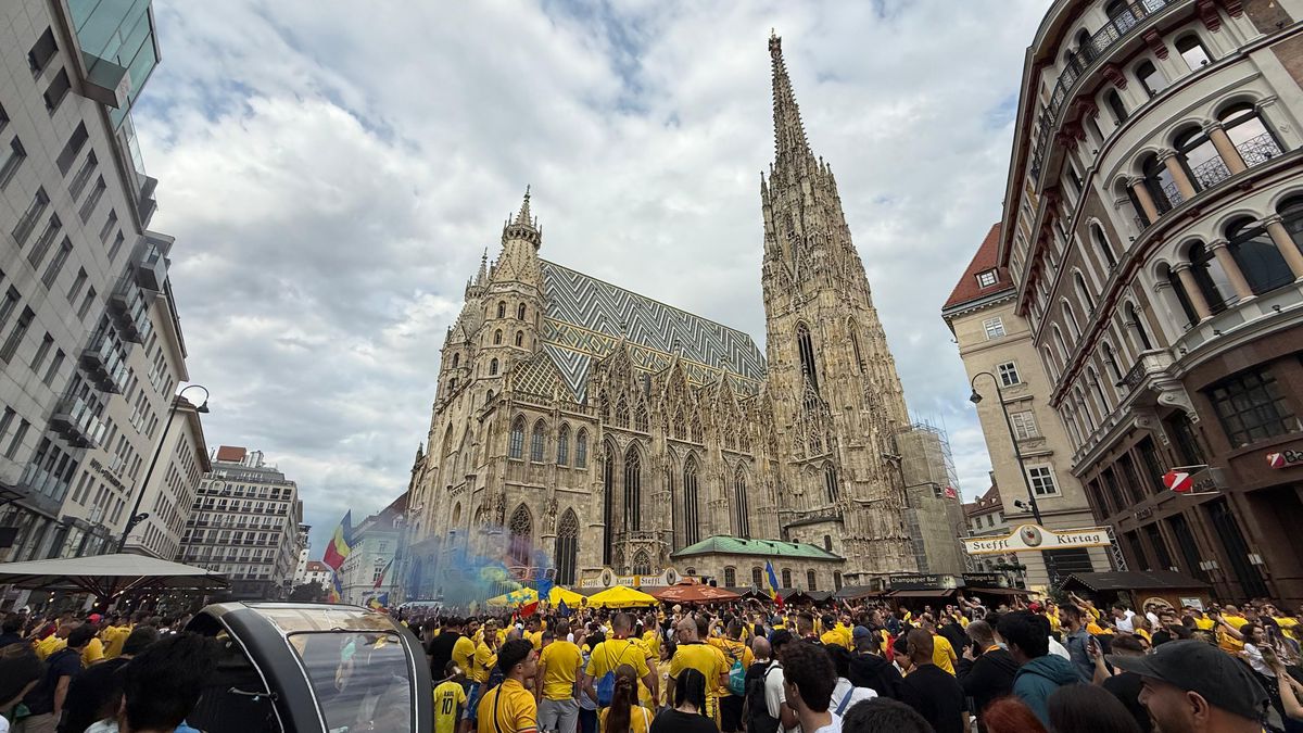 Imagini SENZAȚIONALE de la Viena: show pirotehnic. Foto:  Andrei Crăiţoiu & Cezar Titor (GSP)