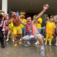 Imagini EPICE de la Austria - România: cum s-au costumat fanii „tricolori”