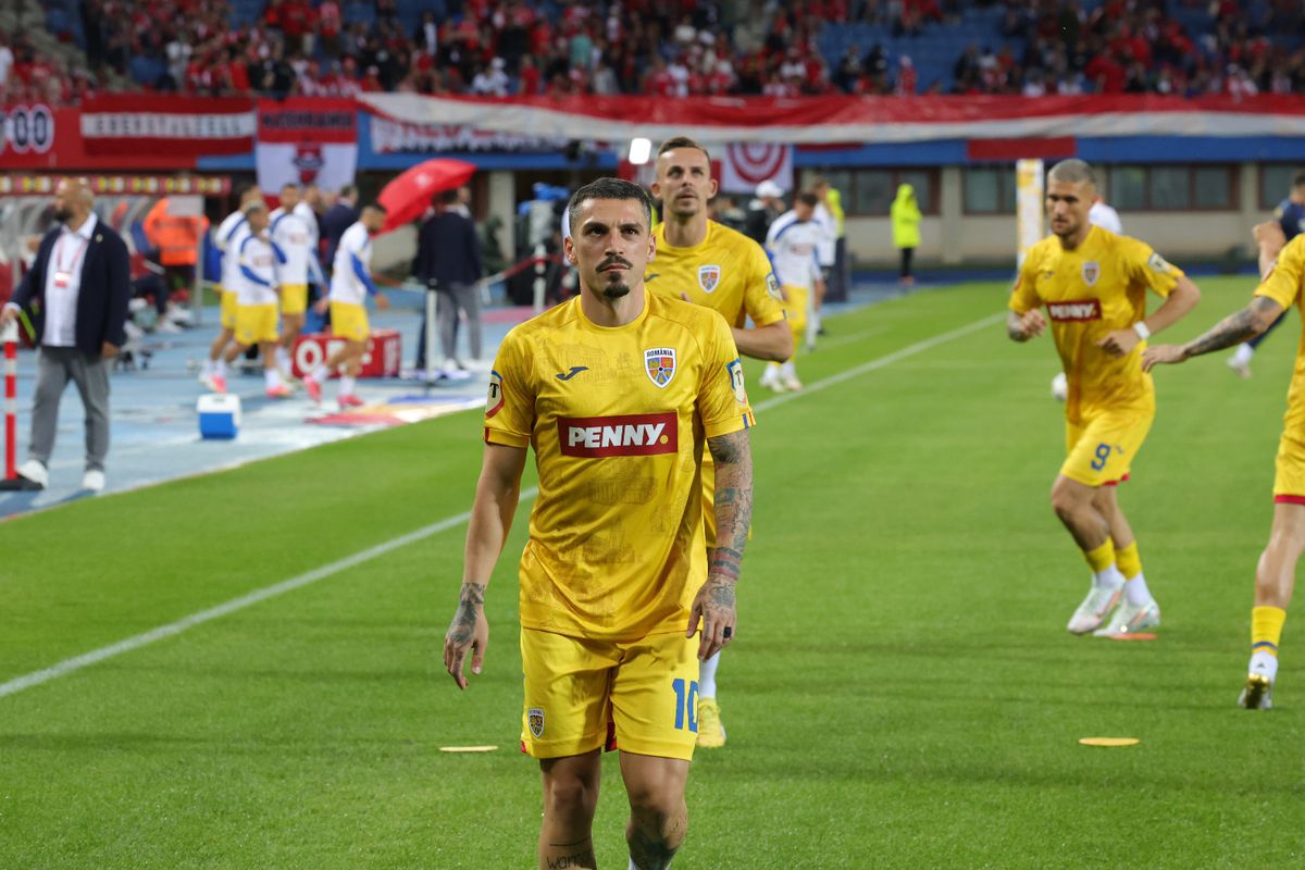 Austria - România, imagini de la încălzire